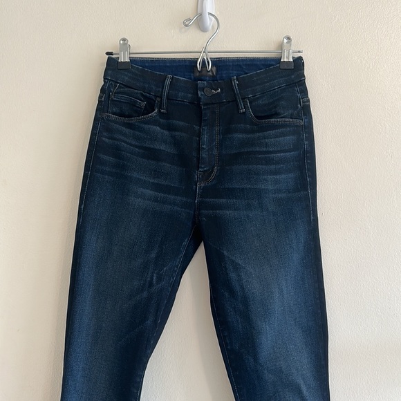 MOTHER Hight Waist Looker Ankle Fray in Night Owl - Skinny - Size 25 - Picture 10 of 17
